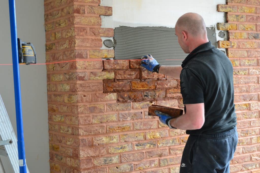 Brick Slip Installation