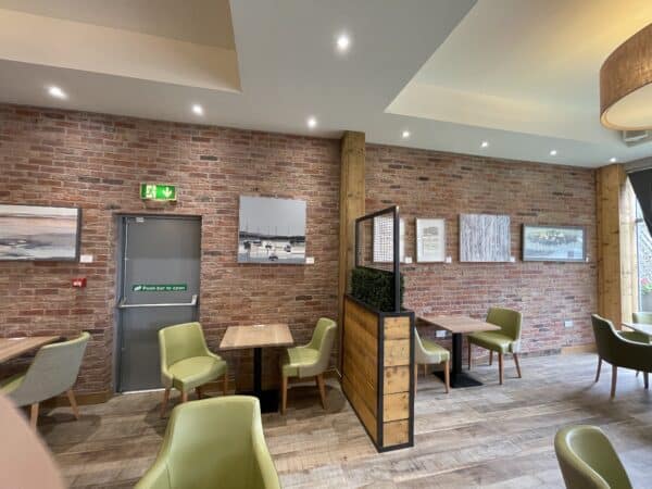 commercial interior brick slip tiles middleton blend