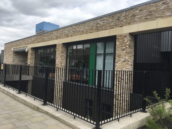 London Weathered Yellow External Brick Slips Project