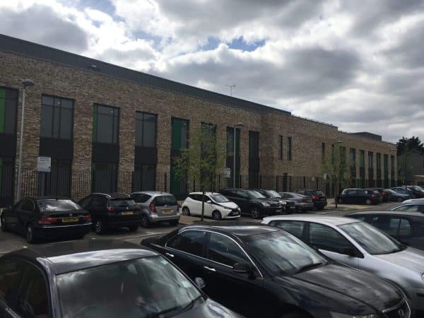 London Weathered Yellow Commercial Cladding Project