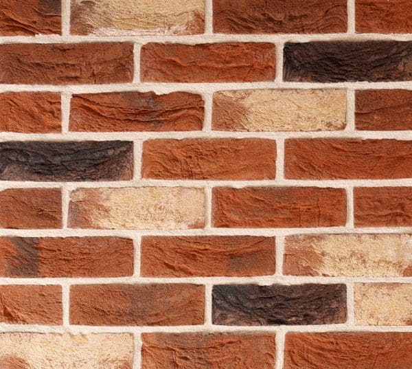 Traditional Red Blend Brick Slips