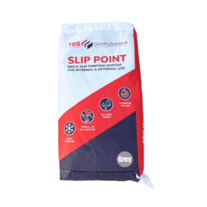 Grey Slip-Point Brick Slip and brick tile Pointing Mortar