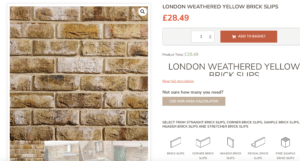 How to Order Brick Slips
