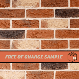 Traditional Red Blend Brick Slips Sample
